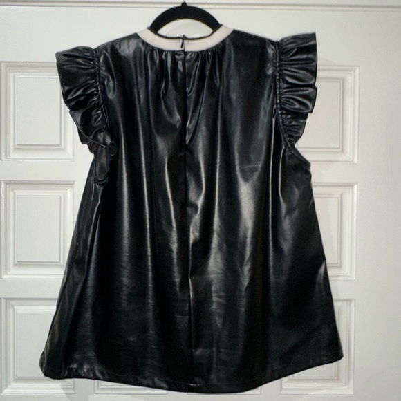 THML Pleather Top - Picture 6 of 9